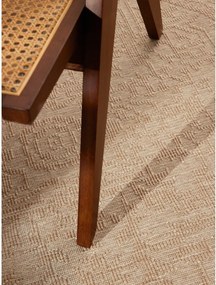 Tappeto da interno/esterno rotondo beige/avorio ø 160 cm Duet Kona – NORTHRUGS