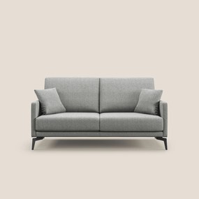 Saturno divano moderno in tessuto morbido impermeabile T03 grigio_chiaro 140 cm