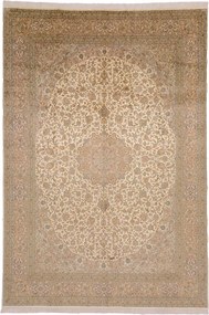 Cashmere Silk Tappeto orientale 310 x 210 (Indian) Annodato A Mano