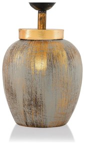 Lampada da tavolo color crema/dorata (altezza totale 47 cm) – Opviq lights