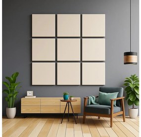 Acustico panel SILENCE 58x58 cm color crema