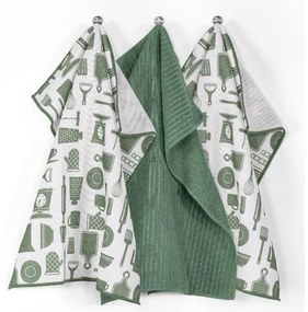 Set di 3 asciugamani in microfibra 48x40 cm Essential - Tiseco Home Studio