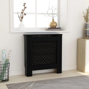 Copertura Per Radiatore Nera İn Mdf 78 Cm /