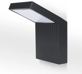 Brilagi - Lampada da parete a LED per esterni RIANO LED/8W/230V Antracite IP65