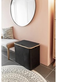 Cesto portabiancheria in tessuto 105 l Trio Ecori - Wenko