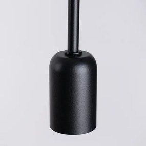 Sollux SL.1433 - Applique LOOP 1xE27/15W/230V nero