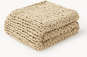 Coperta a maglia grossa fatta a mano Adyna
