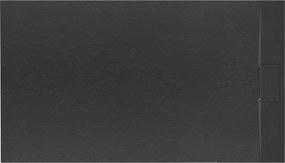 Piatto doccia Bazalt Black 80x120