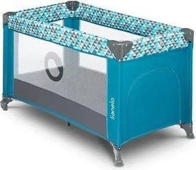 Lionelo - Lettino da viaggio STEFI turchese