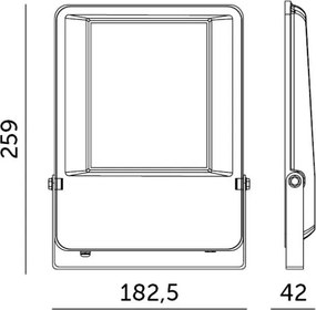 Riflettore LED da esterno LED/50W/230V 4000K 6500 lm IP65 IK06