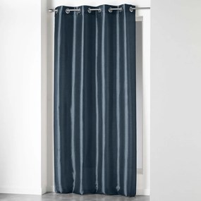 Tenda blu scuro in microsatinato 140x240 cm Shana – douceur d'intérieur