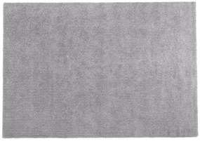 Tappeto shaggy grigio chiaro 160 x 230 cm DEMRE Beliani