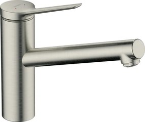 Miscelatore Monocomando Cucina 150 1jet Inox Spazzolato Hansgrohe Zesis M33