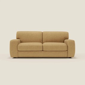 Cloud Divano letto materasso H17 cm dai morbidi cuscini in tessuto impermeabile T06 giallo