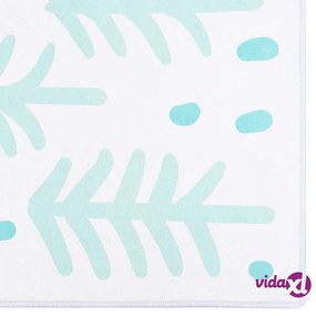 vidaXL Tappeto Stampato Multicolore 80x150 cm in Tessuto