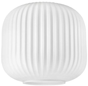 Vetro di ricambio per lampadario HARMA E27 18x20 cm bianco