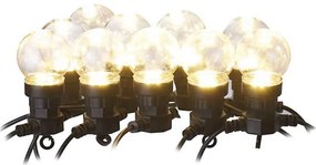 Catena decorativa LED per esterni 50xLED/10m IP44 trasparente