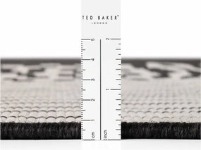 Tappeto da interno/esterno nero/color crema 200x300 cm Haringey Acacia – Ted Baker