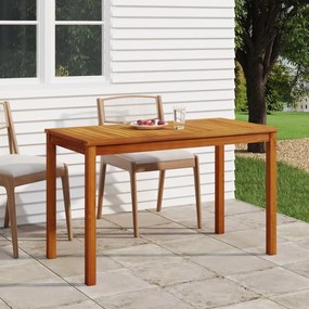 Tavolo da giardino 110x55x67 cm legno massello d&#039;acacia