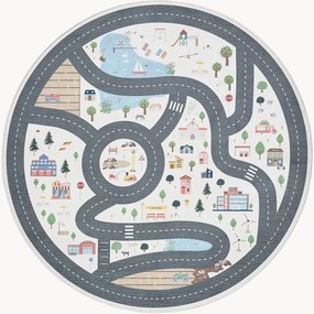 Tappeto rotondo per bambini lavabile Linus
