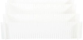 Set di 6 divisori per cassetti bianchi - Compactor