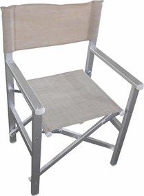 COSENZA - poltrona da spiaggia e campeggio regista in alluminio