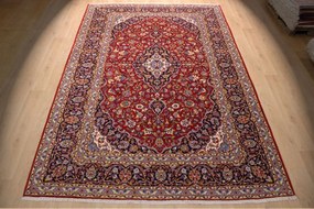 Kashan Tappeto persiano 370 x 250 (Iran) Annodato A Mano