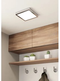 Eglo 900651 - Plafoniera da soffitto per bagno a LED FUEVA LED/17W/230V IP44, cromata