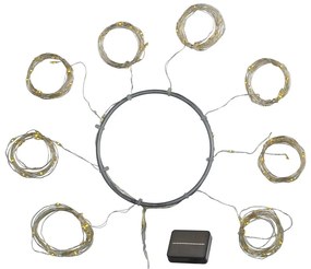 Catena luminosa numero di lampadine 96 pezzi lunghezza 150 cm Knirke Parasol - Sirius