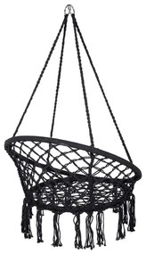 Sedia sospesa nera Hylla - Bonami Essentials