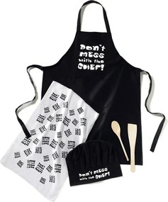 Set da 5 pezzi Don't Mess With The Chef Don't Mess with the Chef - Cooksmart ®