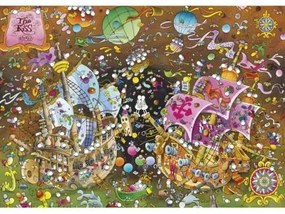 Puzzle Clementoni Mordillo The Kiss (6000 Pezzi)