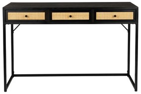 Tavolo consolle nero 40x120 cm Guuji – White Label