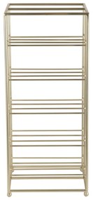 Portabottiglie dorato in metallo numero di bottiglie 10 25x57x22,5 cm Dual Floor – PT LIVING