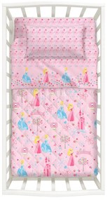 Copriletto Trapuntato Petit princess Disney baby, in cotone