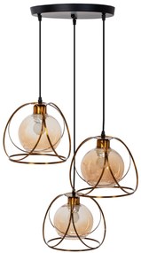Lampada APP1137-3C Black Gold