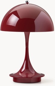 Lampada da tavolo portatile a LED con luce regolabile Panthella 160, Design Verner Panton