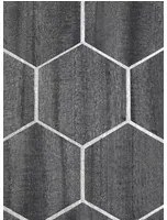 CMO Paris Carta da parati Bois Alvéolé - Gris Argent