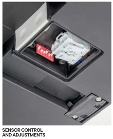 Redo 90290 - Plafoniera LED da esterno con sensore ISOLA LED/24W/230V IP54