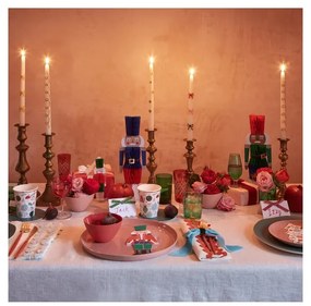 Candele in set da 2 pezzi tempo di combustione 5 h Bow - Meri Meri