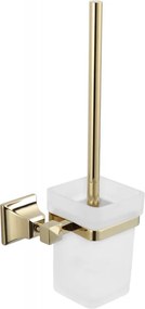 Mexen Dalia scopino per WC, oro - 7017350-50