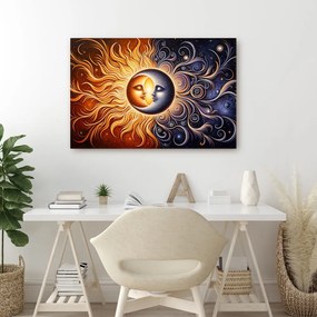 Quadro su tela – Armonia di sole e luna