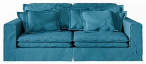 Divano azzurro 236 cm Nora – Ropez
