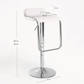 Sgabello Itri - Bianco