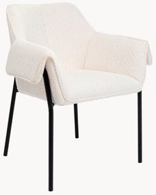 Poltrona in bouclé Bess