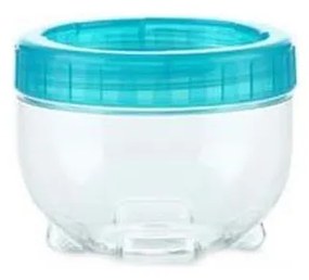 Contenitore INTERLOCK 0,3 l turchese/trasparente per alimenti