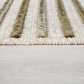 Tappeto in ciniglia lavabile verde 120x160 cm Elton - Flair Rugs