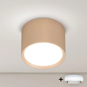 Brilagi - LED Faretto SMOOTH 1xGX53/15W/230V beige