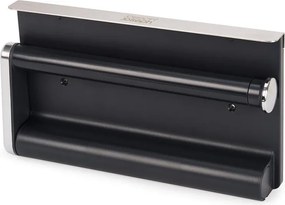 Portarotolo da cucina da parete da parete argentato in plastica RollGrip – Joseph Joseph