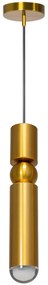 Lampada Da Soffitto Pensile Metallico Oro APP470-1CP